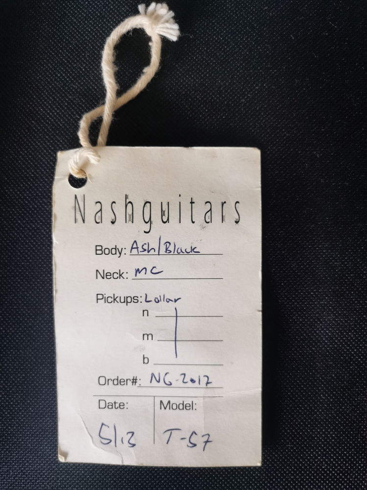 Guitare électrique Telecaster Nash Guitars T57