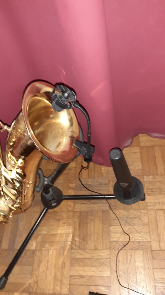 Microphone saxophone et cuivres