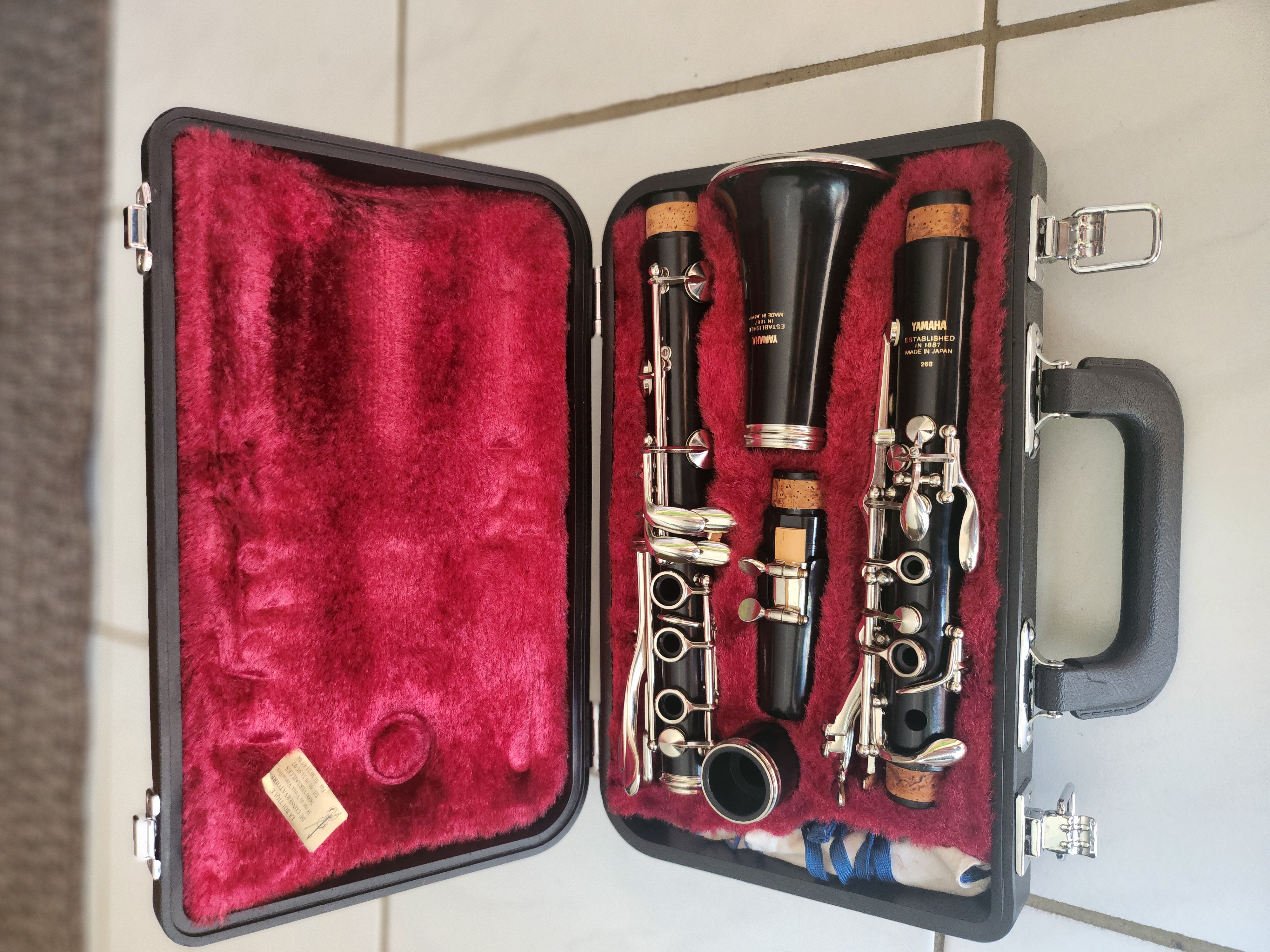 Acheter Clarinette Sib Yamaha YCL-26II Très bon état - 500,00 € Clarinette Sib Yamaha YCL-26II Très bon état - reconditionné disponible sur Zic Ethic