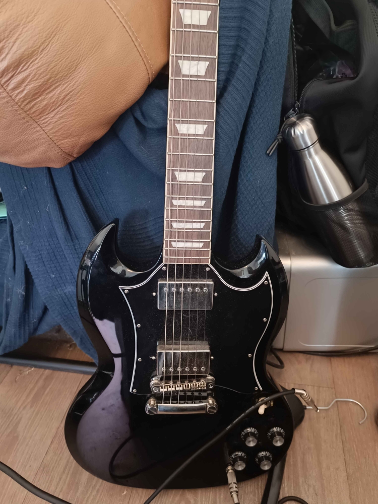 Guitare électrique Epiphone SG Standard Ebony