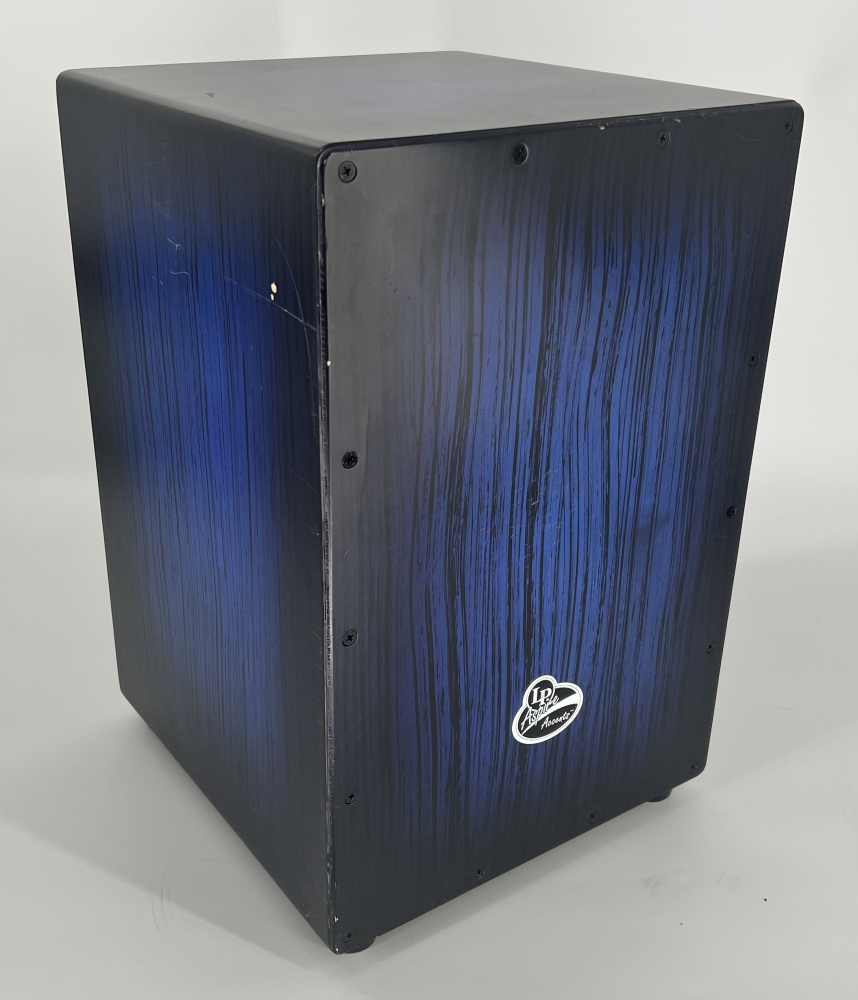 Cajon LP Aspire Accents blue burst streak