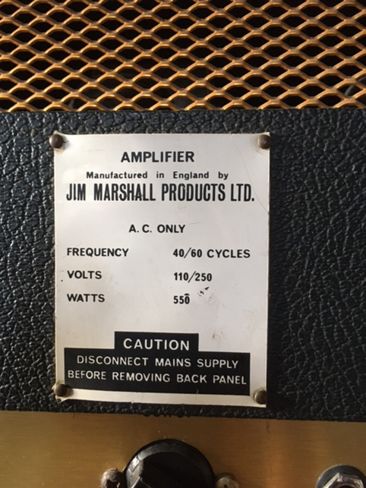 Ampli Marshall Major 200W Original