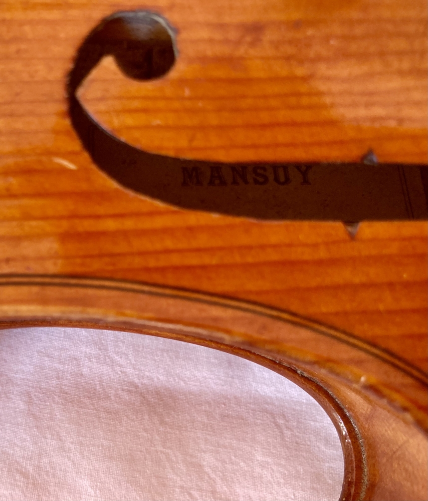 Violon Mirecourt Mansuy