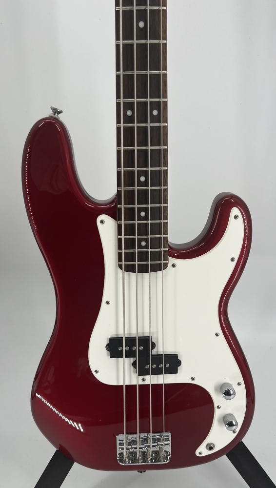 Basse Fender Squier P bass Affinity series RED