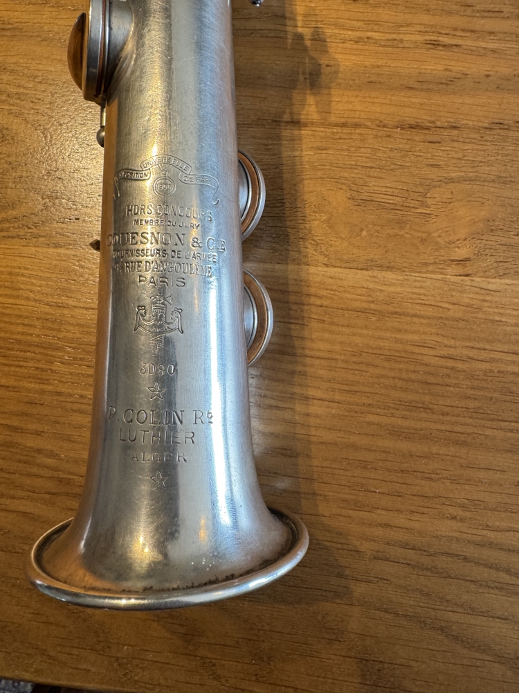 Saxophone soprano Couesnon Hors Concours