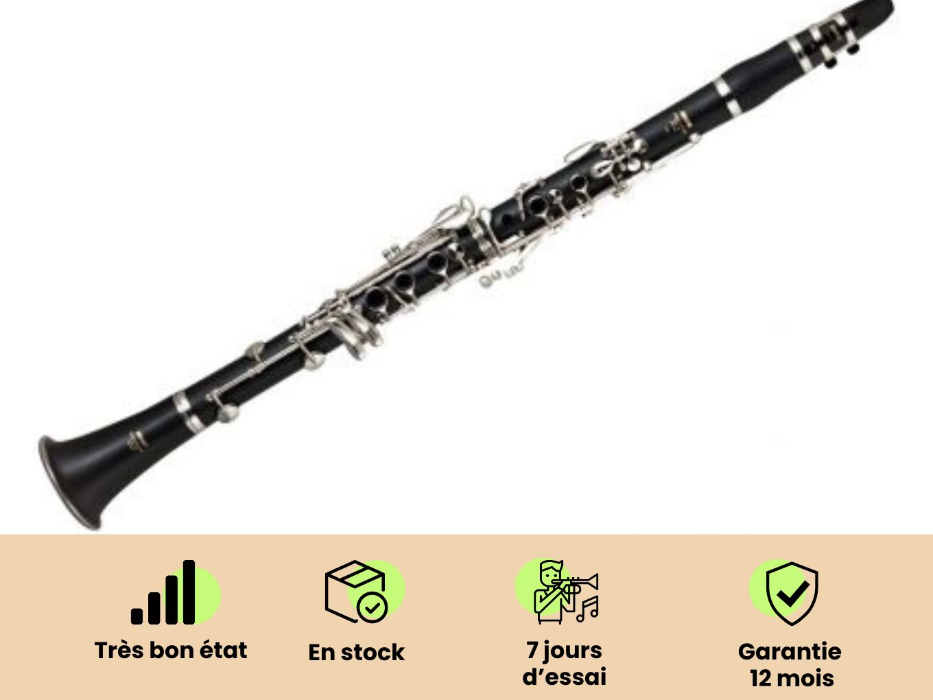 Acheter Clarinette Yamaha YCL-250 Très bon état - 409,00 € Clarinette Yamaha YCL-250 Très bon état - reconditionné disponible sur Zic Ethic
