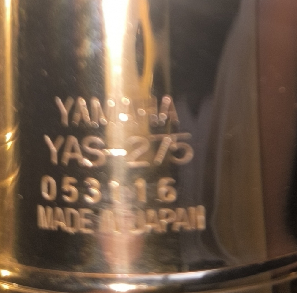Saxophone alto Yamaha YAS-275