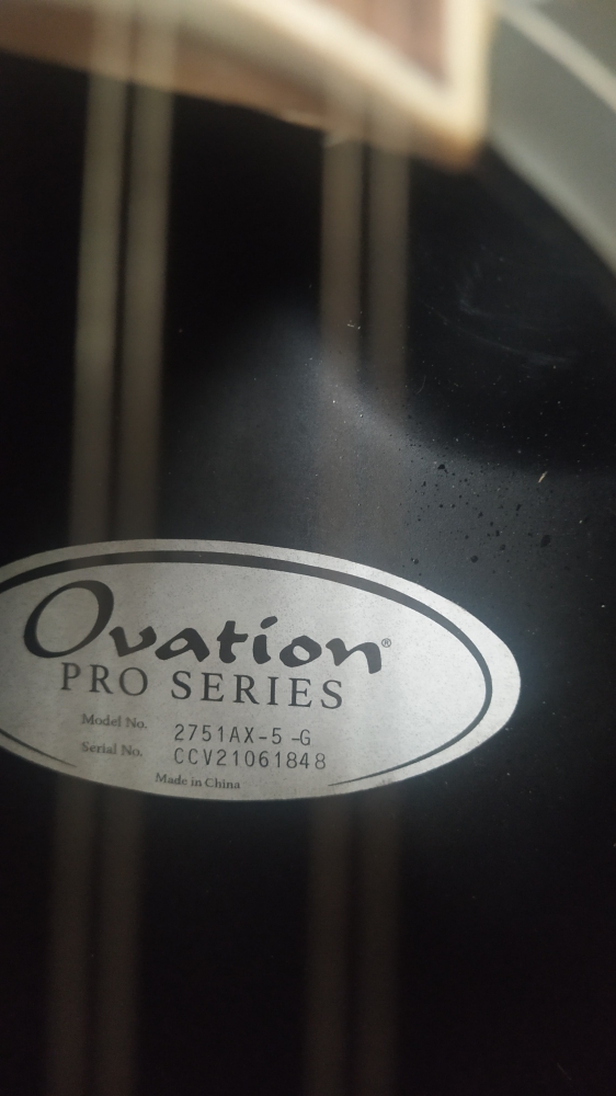 Guitare électro-acoustique Ovation Serie Pro Standard Balladeer