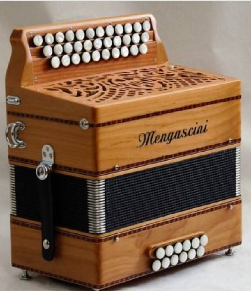 Accordéon diatonique Mengascini D332