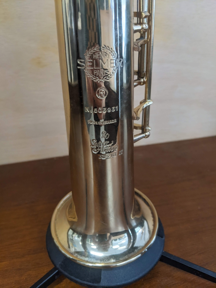 Saxophone Soprano Selmer Super Action 80 Série II