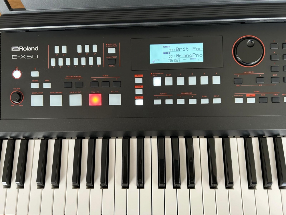Clavier arrangeur Roland E-X50