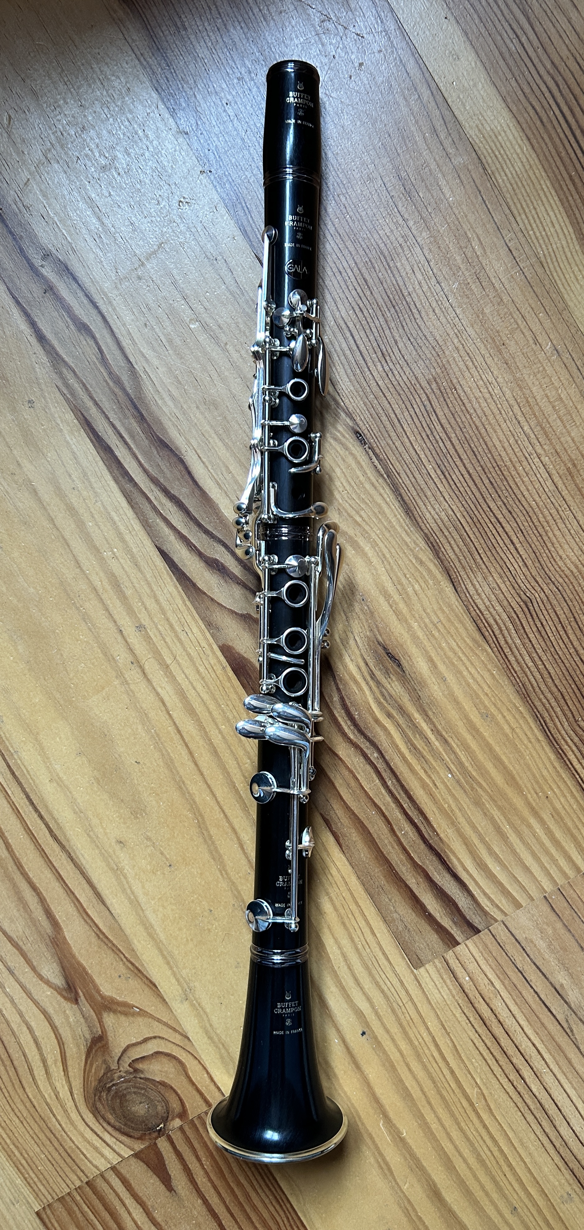 Clarinette Buffet Crampon Gala 17/6  BC 1121-2-0P Très bon état -  reconditionné disponible sur Zic Ethic