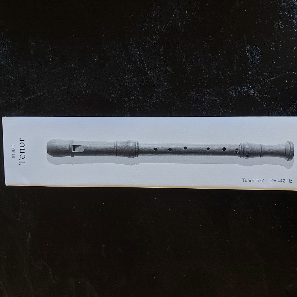 Flute à bec ténor Kung