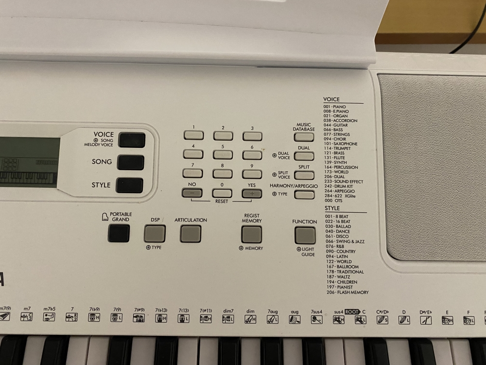 Synthétiseur Yamaha EZ 300