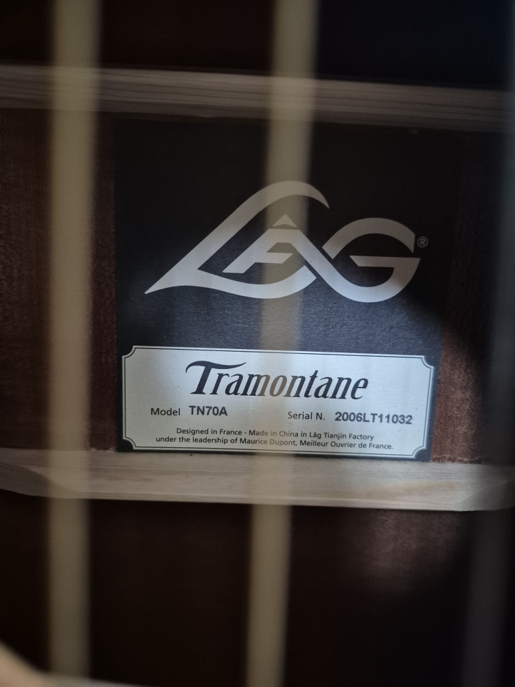 Guitare folk Lag TN70A