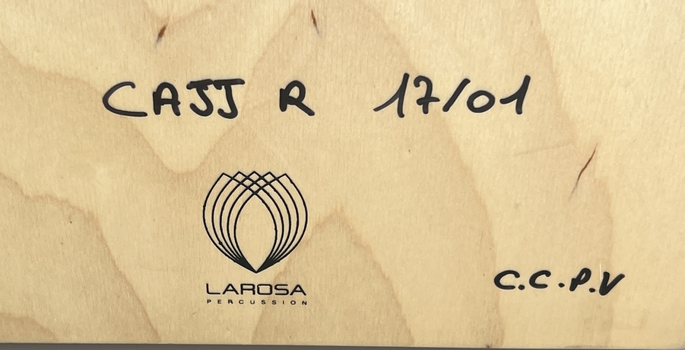 Cajon enfant Larosa red