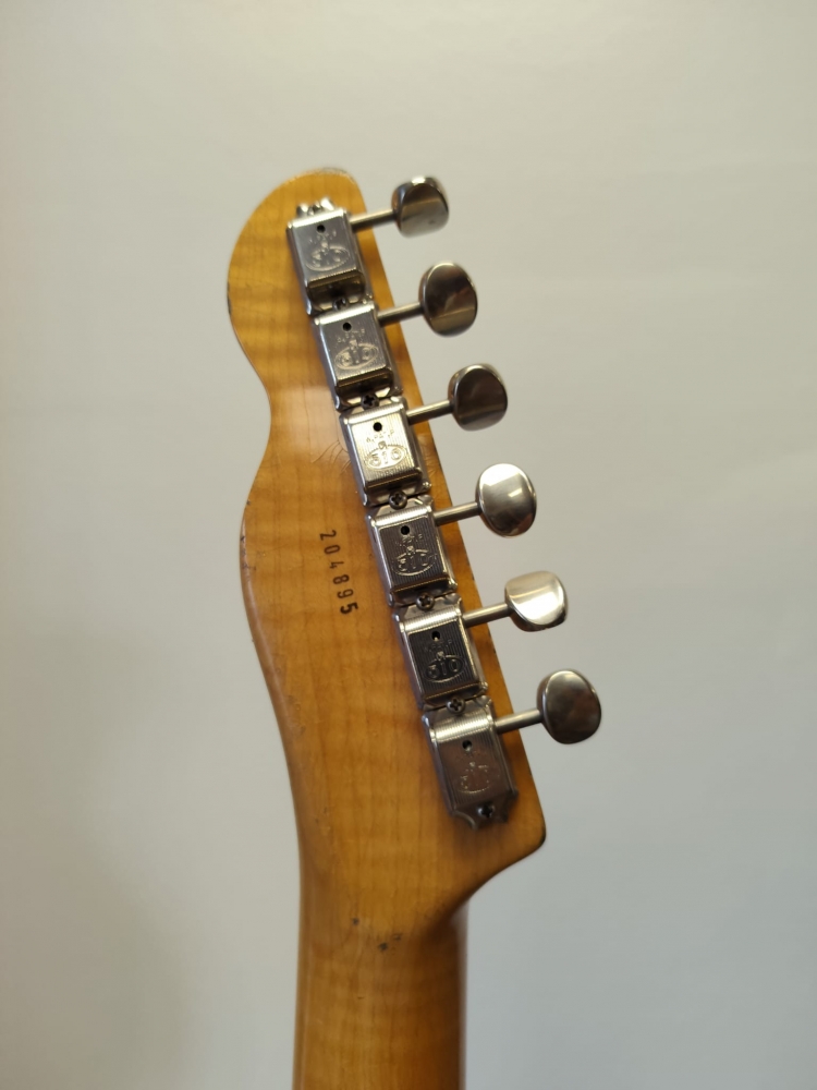 Guitare électrique Maybach Teleman red rooster Custom