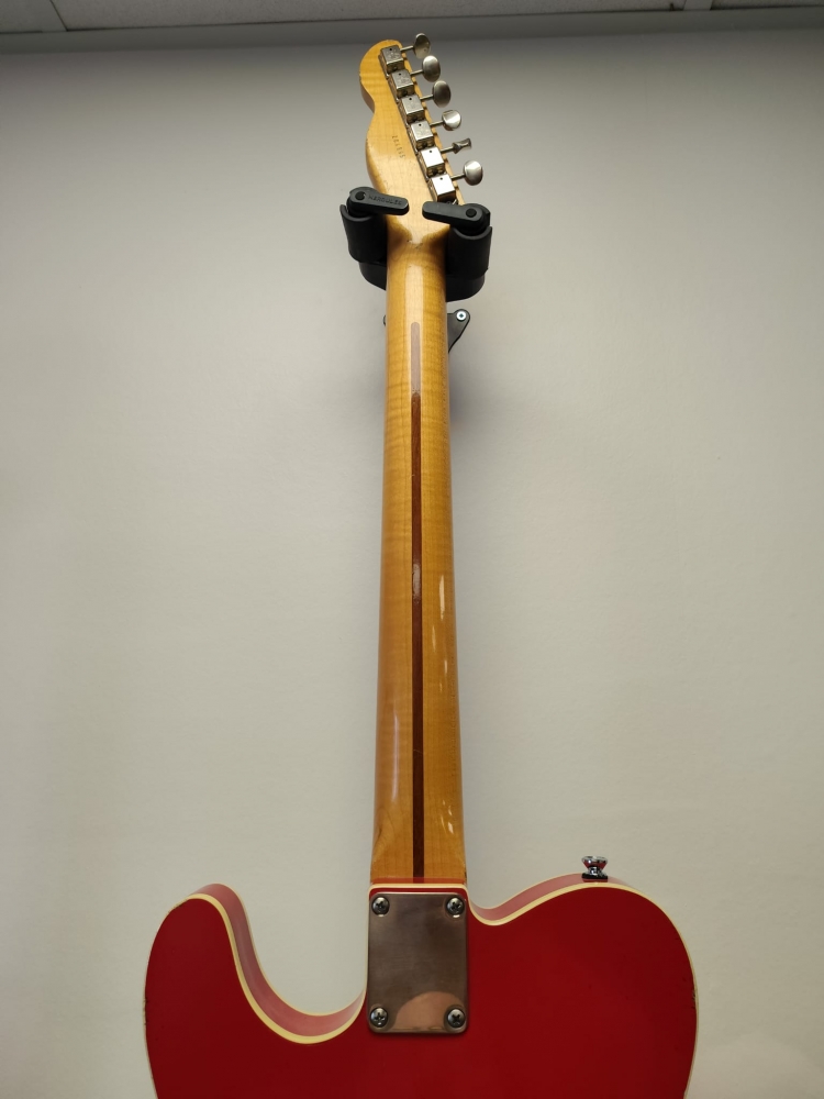 Guitare électrique Maybach Teleman red rooster Custom