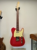 Guitare électrique Maybach Teleman red rooster Custom