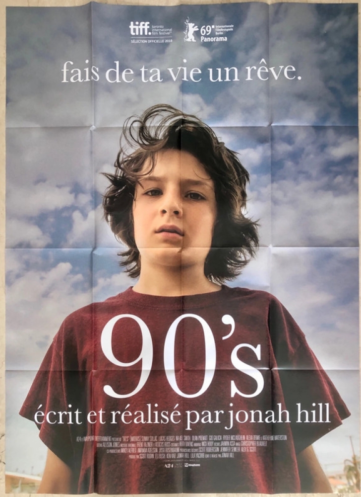 Mid 90’s (2018) affiche originale de cinéma grand format plié 160x120cm