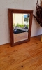 Ancien miroir biseauté