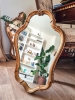 Miroir doré style Louis XVI, années 1960
