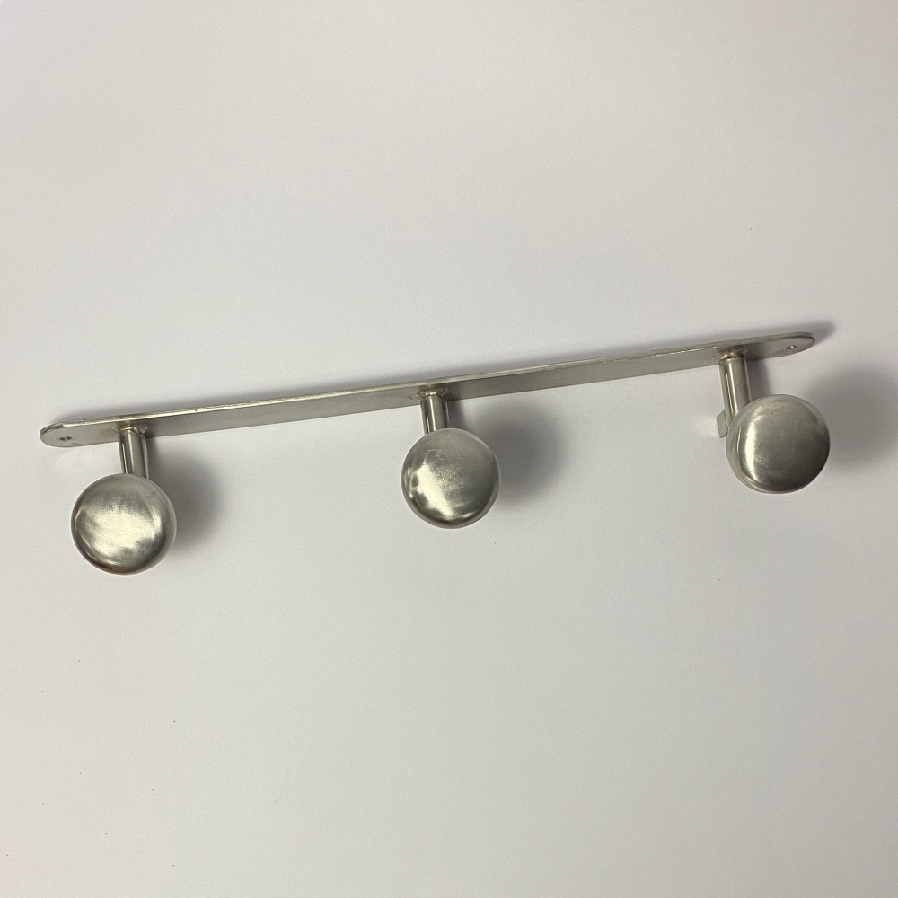 Portemanteau fait main en acier inoxydable