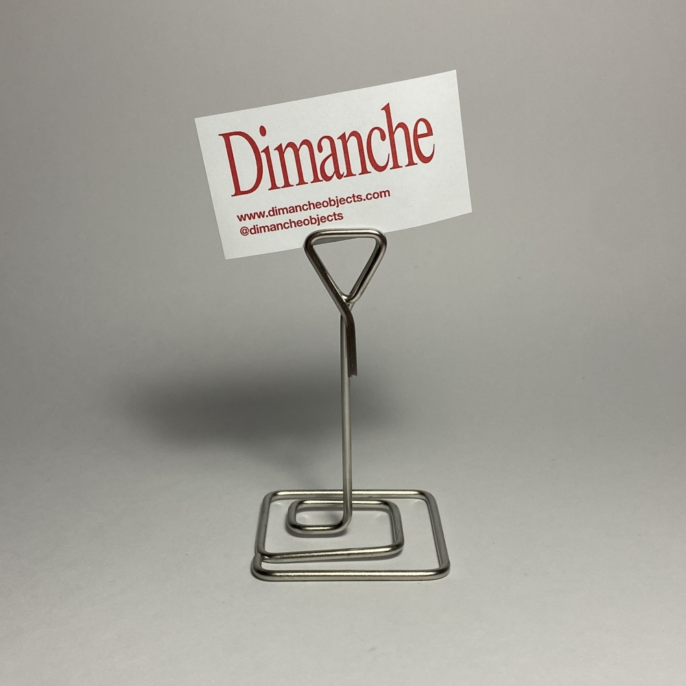 Lot de 2 porte-photos/cartes