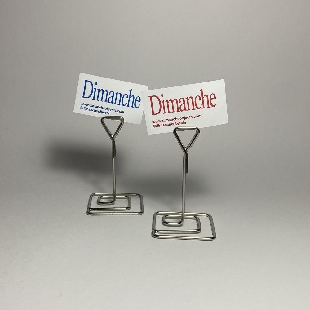 Lot de 2 porte-photos/cartes