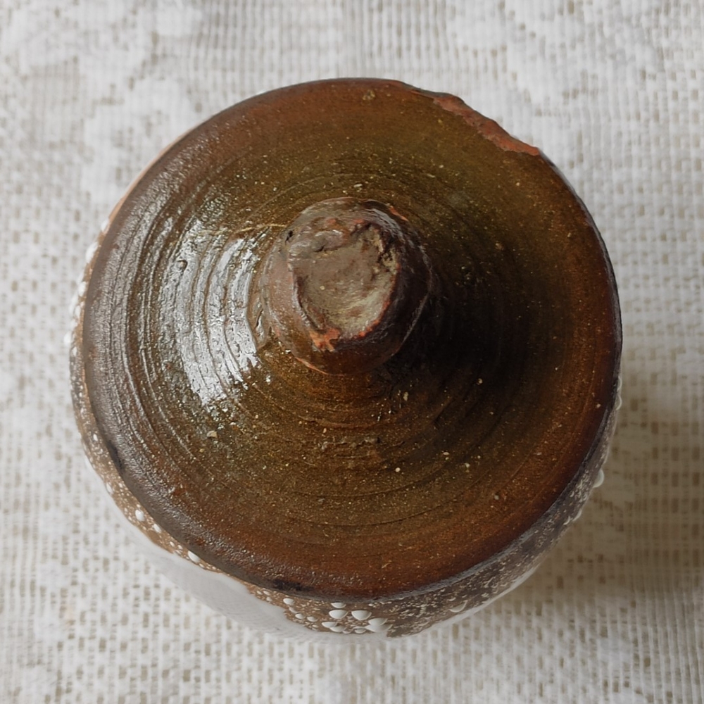 Pot céramique émaillée