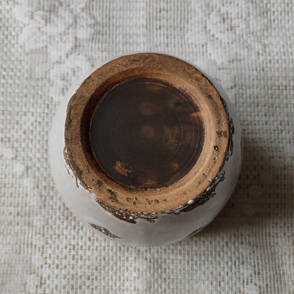 Pot céramique émaillée