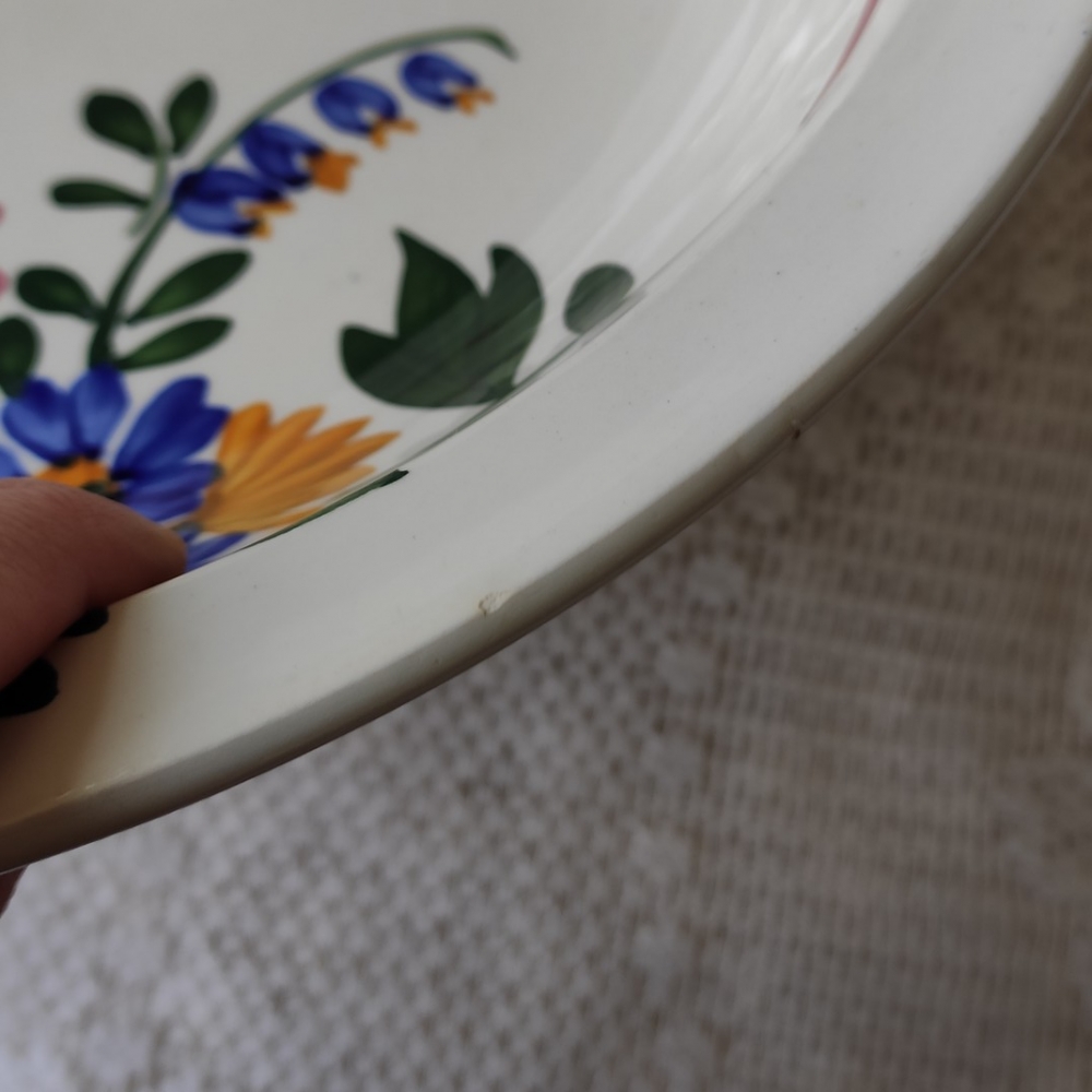 Plat creux de service Sarreguemines