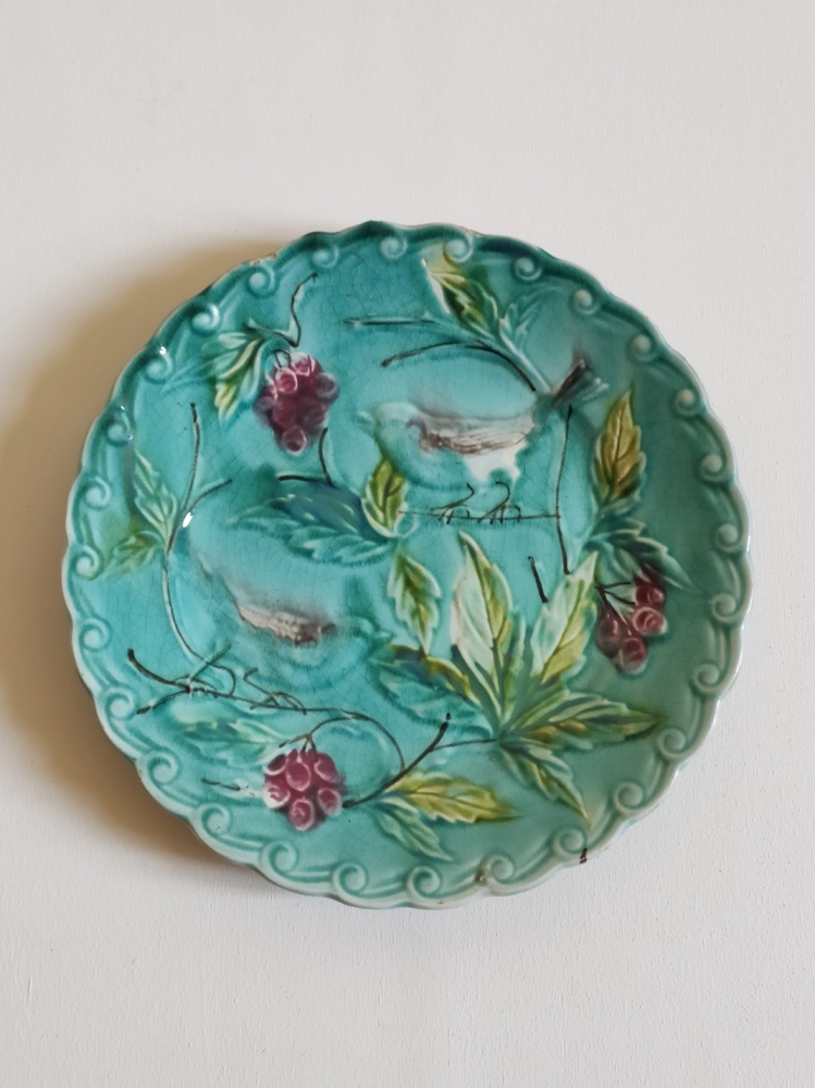 Petite assiette barbotine Onnaing