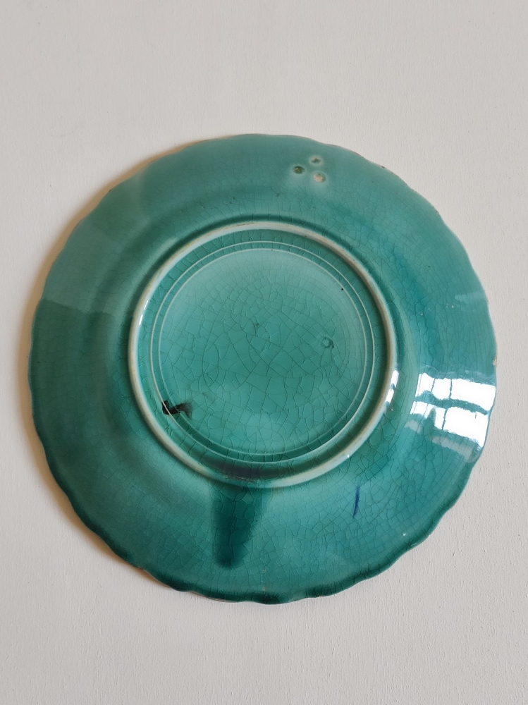 Petite assiette barbotine Onnaing