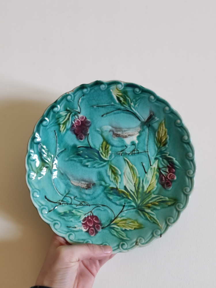 Petite assiette barbotine Onnaing