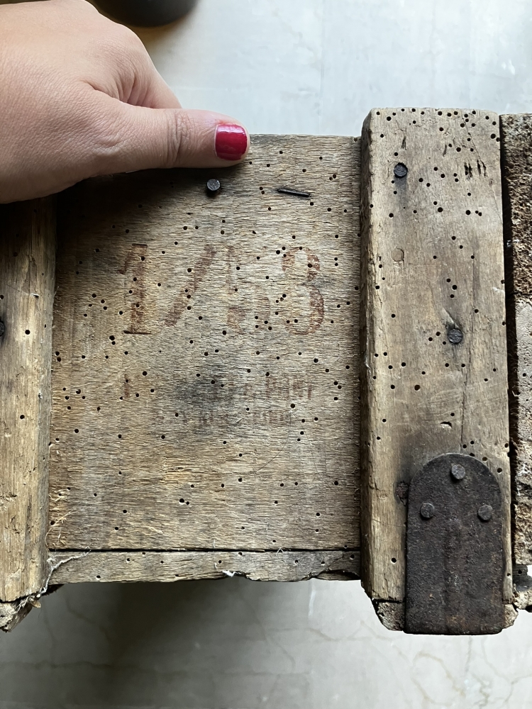 Caisse en bois Felix potin