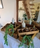 Tiroir ancien d'un meuble de métier 