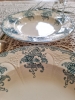 Assiettes semi-creuse en terre de fer, Longwy, fin XIXe