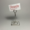 Lot de 2 porte-photos/cartes