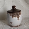 Pot céramique émaillée