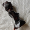 Buste de femme en bois