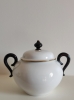 Grosse bonbonnière porcelaine
