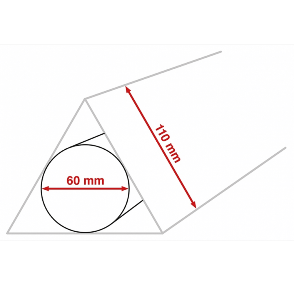 Triangle tubes