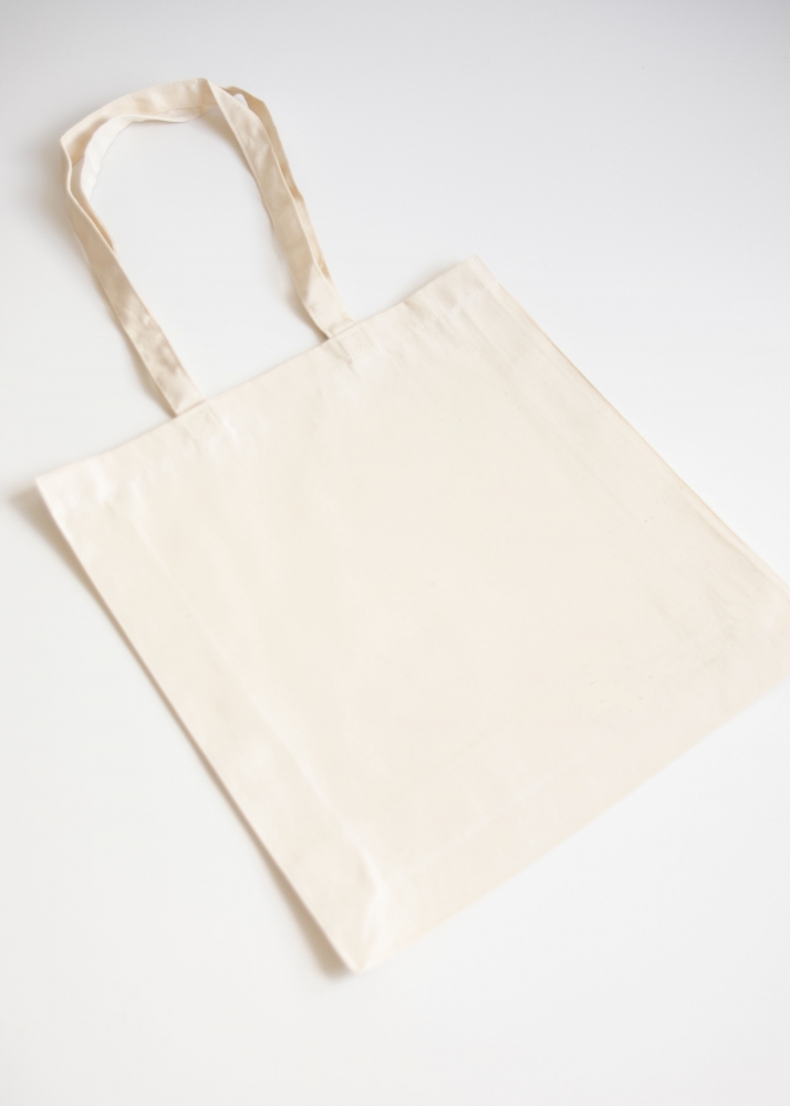 Flat cotton bag