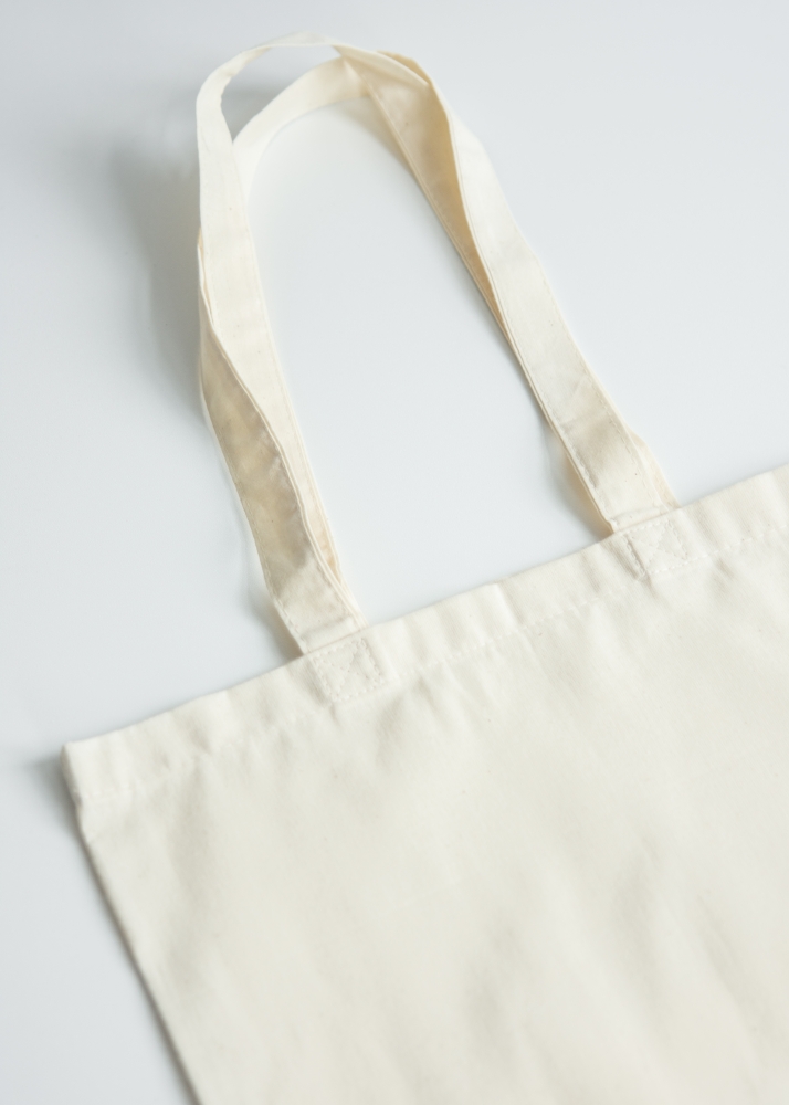 Flat cotton bag