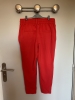 PANTALON 3/4 ROUGE