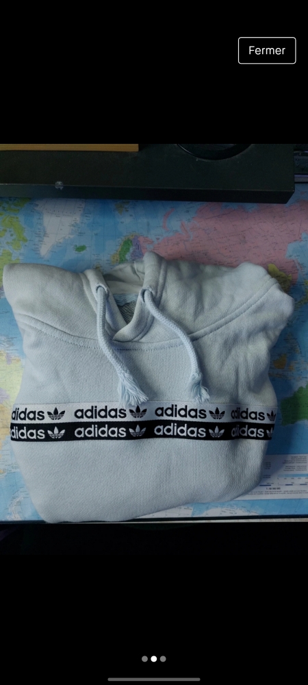 Sweat adidas à capuche 