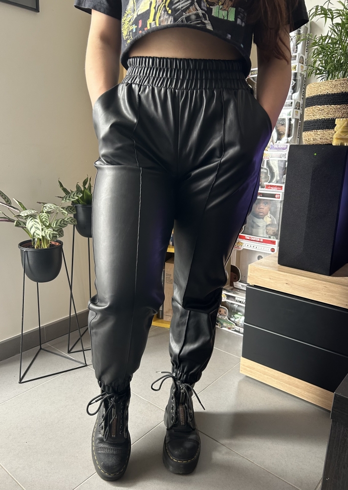 Pantalon cuir