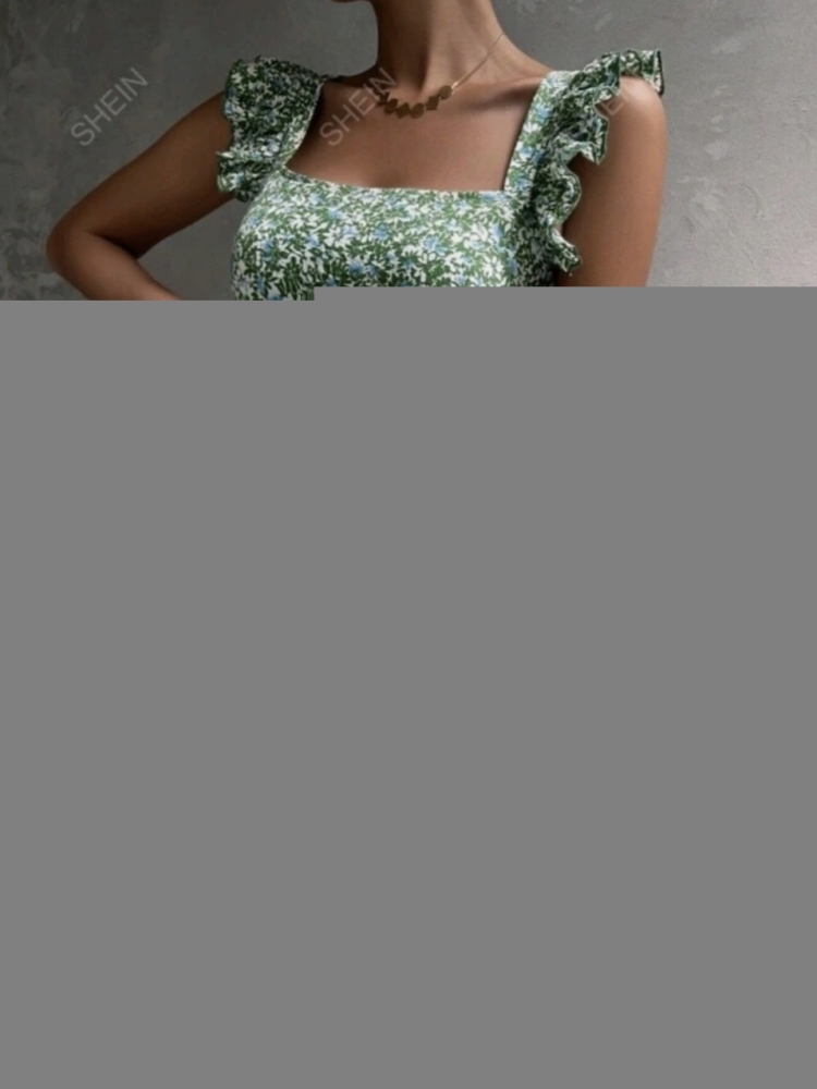 Robe fleurie shein