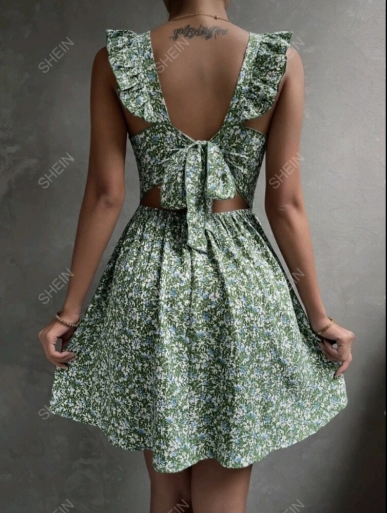 Robe fleurie shein